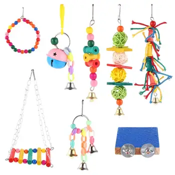 1 Set Bird Swing Toy Platform Parrot Chewing Toy Birds Toy Pet Bird Parrot Swing Toy Bird Cage Platform Hammock Swing Toy
1 Set Bird Swing Toy Platform Parrot Chewing Toy Birds Toy Pet Bird Parrot Swing Toy Bird Cage Platform Hammock Swing Toy