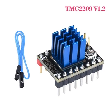 TMC2209 V1.2 Stepper Motor Driver UART VS TMC2208 TMC2130 A4988 SKR V1.3 Pro Control Board 3D Printer Parts Mini E3
TMC2209 V1.2 Stepper Motor Driver UART VS TMC2208 TMC2130 A4988 SKR V1.3 Pro Control Board 3D Printer Parts Mini E3