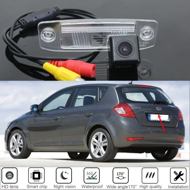 Автомобильная камера заднего вида для KIA Ceed (ED) 2006 2007 2008 2009 2010 2011 2012 для парковки HD с ночным видением
Автомобильная камера заднего вида для KIA Ceed (ED) 2006 2007 2008 2009 2010 2011 2012 для парковки HD с ночным видением