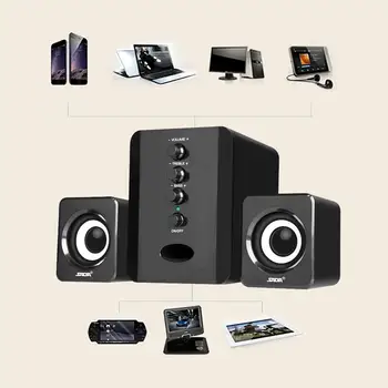 3Pcs USB 2.1 Mini Wired Desktop Laptop Computer Subwoofer Stereo Music Player Loudspeakers Speakers Box
3Pcs USB 2.1 Mini Wired Desktop Laptop Computer Subwoofer Stereo Music Player Loudspeakers Speakers Box