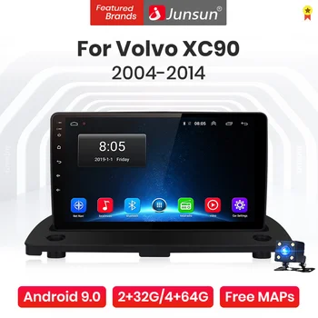 Junsun V1 Pro 4G+64G Android 9.0 4G Car Radio Multimedia Player For Volvo XC90 2004-2014 GPS Navigation no 2din dvd autoradio 
Junsun V1 Pro 4G+64G Android 9.0 4G Car Radio Multimedia Player For Volvo XC90 2004-2014 GPS Navigation no 2din dvd autoradio