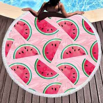 Summer Beach Towel With Tassel Shower Towel Fruit Lemon Pineapple Pattern Microfiber Picnic Yoga Mat Blanket Carpet Beach Towels
Summer Beach Towel With Tassel Shower Towel Fruit Lemon Pineapple Pattern Microfiber Picnic Yoga Mat Blanket Carpet Beach Towels