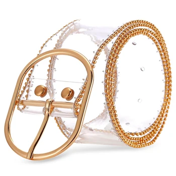 New Wide Waist Women'S Belt Pvc Transparent Color Fashion Belt Dress Up Women'S Trend Belt
New Wide Waist Women'S Belt Pvc Transparent Color Fashion Belt Dress Up Women'S Trend Belt
