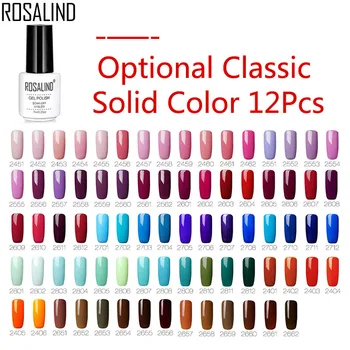 (6 10 12PCS/Set) ROSALIND Gel Nail Polish Set Optional Classic Pure Color Vernis Semi Permanent Manicure Set Acrylic Nail Kit
(6 10 12PCS/Set) ROSALIND Gel Nail Polish Set Optional Classic Pure Color Vernis Semi Permanent Manicure Set Acrylic Nail Kit