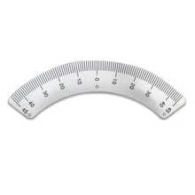 PINTUDY Protractors Milling Machine Part - Angle Plate Scale Ruler 45 Degree Angle Arc M1197 Measuring Gauging Tools Sliver
PINTUDY Protractors Milling Machine Part - Angle Plate Scale Ruler 45 Degree Angle Arc M1197 Measuring Gauging Tools Sliver