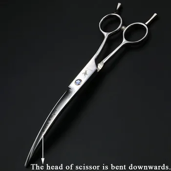Professional 7 Inch Hair Scissors Barber Hairdressing Cutting Shears Pet Scissors Curved Downward
Professional 7 Inch Hair Scissors Barber Hairdressing Cutting Shears Pet Scissors Curved Downward