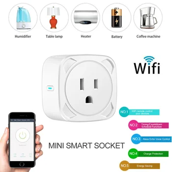 Newest Alexa Smart Life Wifi Plug Smart Plug Wifi Smart Socket EU US UK Plug Works for Google Home Mini Alexa Smart Home
Newest Alexa Smart Life Wifi Plug Smart Plug Wifi Smart Socket EU US UK Plug Works for Google Home Mini Alexa Smart Home