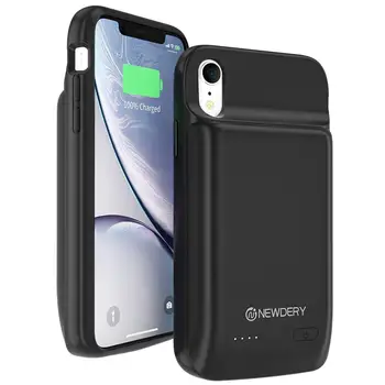 NEWDERY Upgraded battery case for iPhone XR Battery Case 10000mAh super high capacity power case for iphone XR black
NEWDERY Upgraded battery case for iPhone XR Battery Case 10000mAh super high capacity power case for iphone XR black