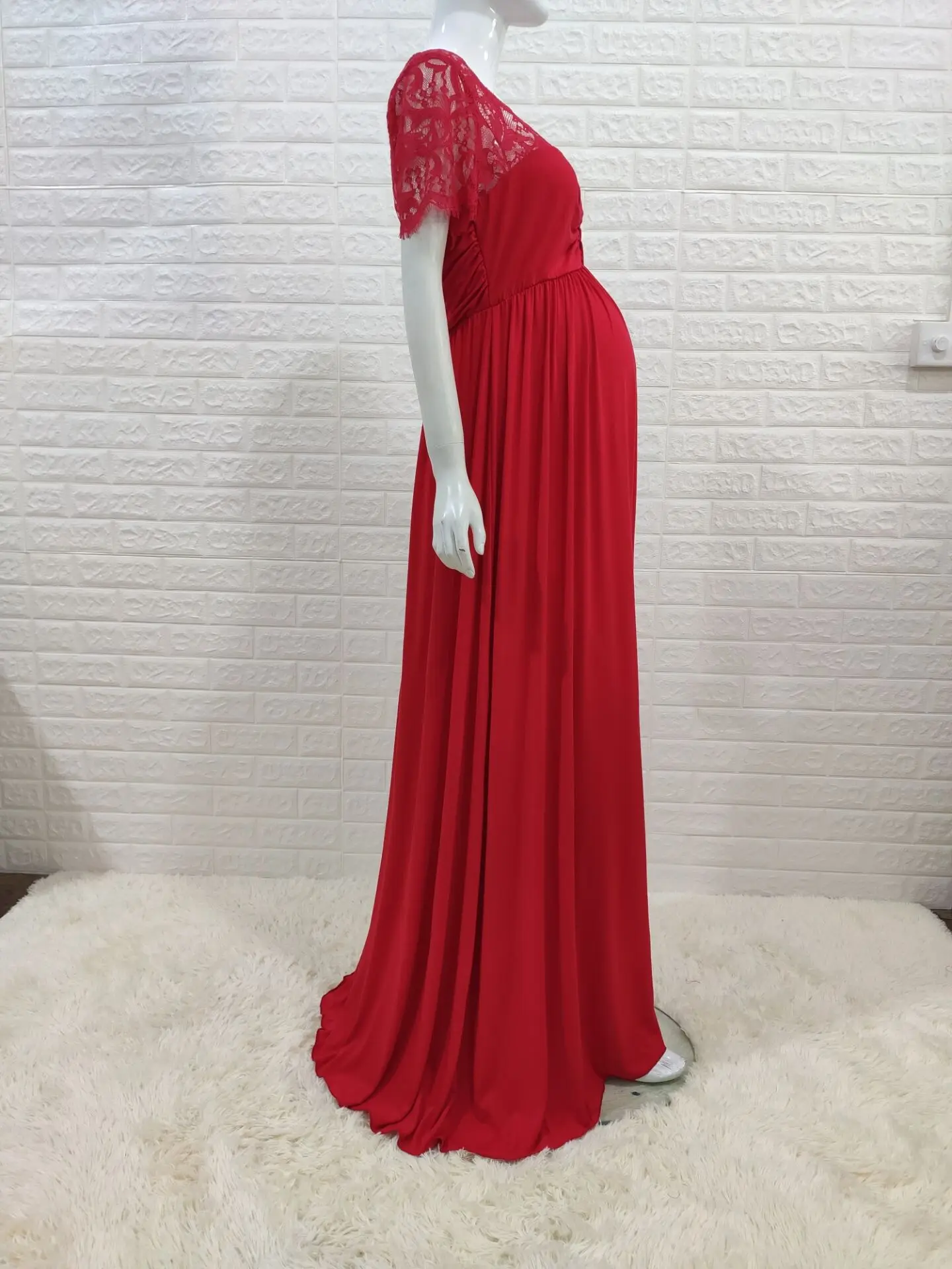 Long Maternity Photography Props Pregnancy Dress For Photo Shooting Off Shoulder Pregnant Dresses For Women Maxi Maternity Gown 26 H84889cdbede449af82a36db57101512bH