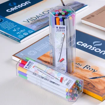 Sta 6500 microporous color marker 0.4mm 18 color 26 color drawing pen school stationery office supplies color art marker
Sta 6500 microporous color marker 0.4mm 18 color 26 color drawing pen school stationery office supplies color art marker