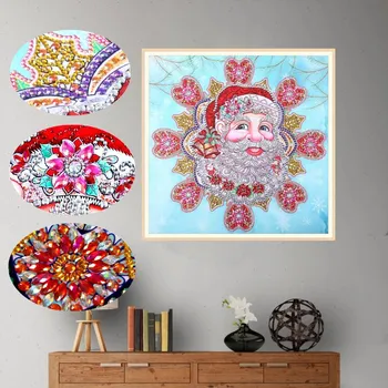Diamond Painting Shaped Diamond Santa Cross Stitch Home Decoration Diamond Embroidery Mosaic Rhinestone Round Diamond Decoration
Diamond Painting Shaped Diamond Santa Cross Stitch Home Decoration Diamond Embroidery Mosaic Rhinestone Round Diamond Decoration