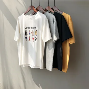 Character Cartoon Alphabet Printing T Shirt Short-sleeved Women Loose Thin Round Neck T-shirt 
Character Cartoon Alphabet Printing T Shirt Short-sleeved Women Loose Thin Round Neck T-shirt