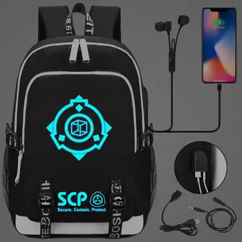 SCP Secure Contain Protect Backpack With USB Port Bag Shoulder travel School Bag USB Fashion teenagers Casual Laptop bag
SCP Secure Contain Protect Backpack With USB Port Bag Shoulder travel School Bag USB Fashion teenagers Casual Laptop bag