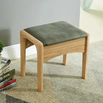 Nordic Solid Wood Makeup Stool Small Apartment Shoe Changing Stool Modern Minimalist Square Stool Bedroom Simple Dressing
Nordic Solid Wood Makeup Stool Small Apartment Shoe Changing Stool Modern Minimalist Square Stool Bedroom Simple Dressing
