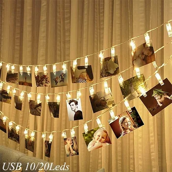 Photo Hanging USB Clips String Light Photo Collage Display Led Twinkle Light with Clip Home Bedroom Wall Decoration for Picture
Photo Hanging USB Clips String Light Photo Collage Display Led Twinkle Light with Clip Home Bedroom Wall Decoration for Picture