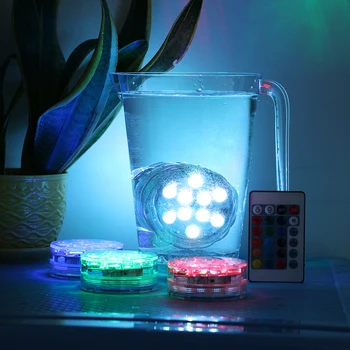 Swimming Pool Waterproof Remote Control RGB Diving Lamp Submersible LED Glow Light for Decoration
Swimming Pool Waterproof Remote Control RGB Diving Lamp Submersible LED Glow Light for Decoration