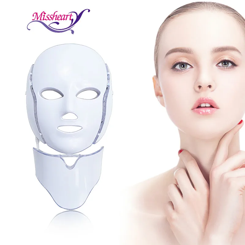 MissHeart 7Color LED Facial Mask Anti-Aging Beauty Machine Skin Rejuvenation Spa Phototherapy Micro-current Wrinkle Acne Removal
MissHeart 7Color LED Facial Mask Anti-Aging Beauty Machine Skin Rejuvenation Spa Phototherapy Micro-current Wrinkle Acne Removal