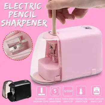 Electric Auto Pencil Sharpener Fast SharpenSchool Sharpener Stationery for Pencils Colored Pencils Battery Powered for Kids
Electric Auto Pencil Sharpener Fast SharpenSchool Sharpener Stationery for Pencils Colored Pencils Battery Powered for Kids