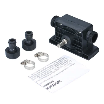 Portable Pump Mini Electric Drill Drives Large Flow Pump Pump Comes Standard With Two Connectors High flow for all drill chucks
Portable Pump Mini Electric Drill Drives Large Flow Pump Pump Comes Standard With Two Connectors High flow for all drill chucks