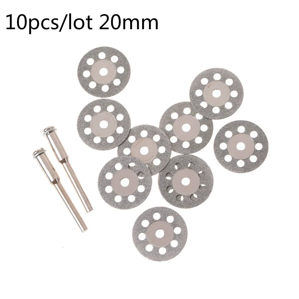10pcs 20mm Diamond Grinding Wheel Mini Circular Saw Cutting Disc Diamond Abrasive Disc Rotary Tool
10pcs 20mm Diamond Grinding Wheel Mini Circular Saw Cutting Disc Diamond Abrasive Disc Rotary Tool