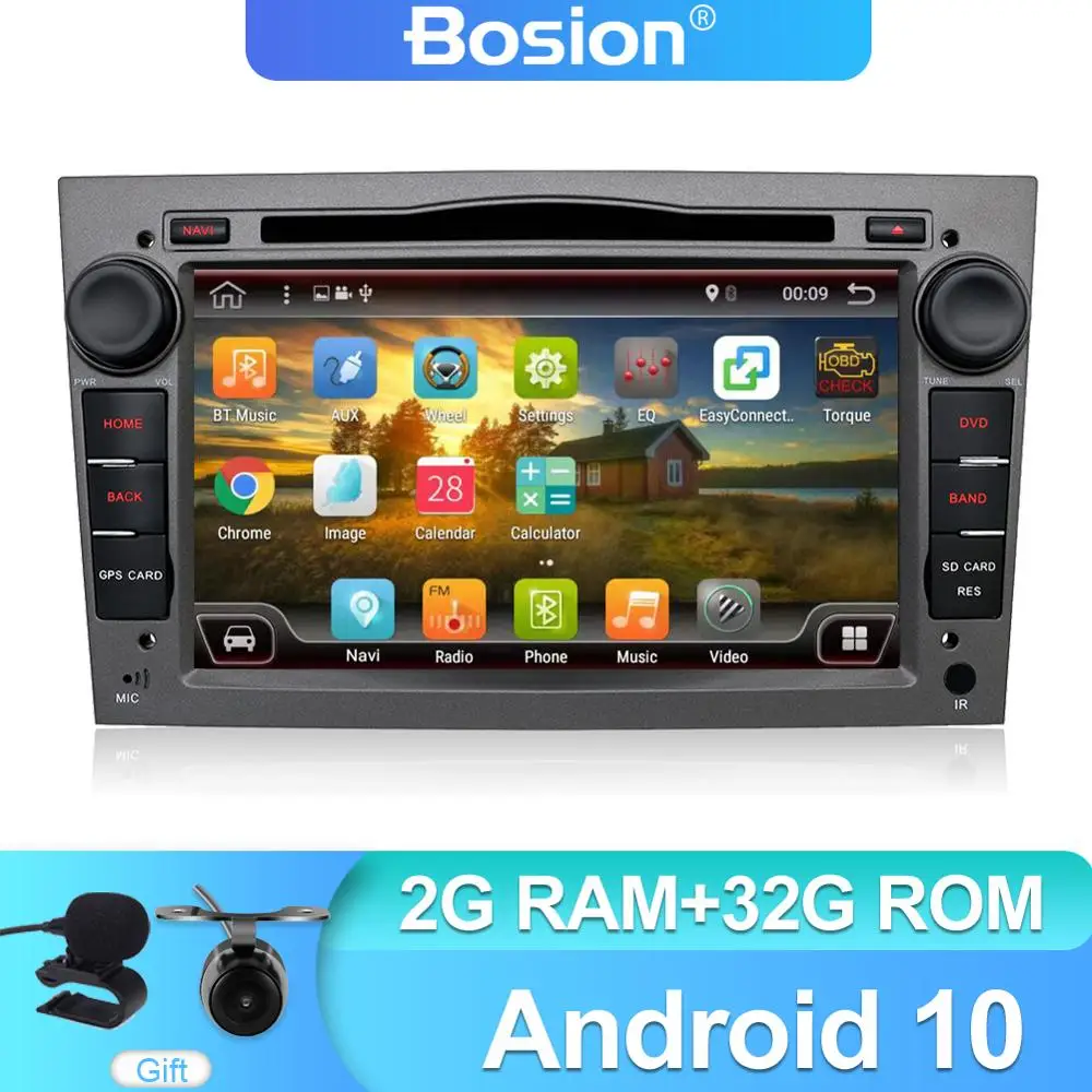 Автомобильный dvd плеер Bosion мультимедийная система на Android 10 с gps Wi Fi для Opel Astra h astra j