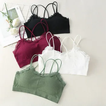 Seamless Sports Bra Sports Bra Lace Underwear Back Cross Strappy Brassiere Sport Femme Pad Sport Bra Top Fitness Crop Top
Seamless Sports Bra Sports Bra Lace Underwear Back Cross Strappy Brassiere Sport Femme Pad Sport Bra Top Fitness Crop Top