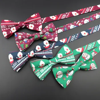 Hot Sell Christmas Parent-Child Bow Tie Set Cotton Snowflake Animal Printed Butterfly Cravat Super Quality Party Dinner Gift
Hot Sell Christmas Parent-Child Bow Tie Set Cotton Snowflake Animal Printed Butterfly Cravat Super Quality Party Dinner Gift