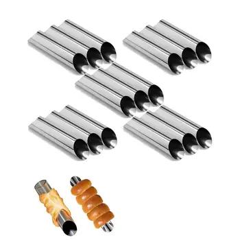 Cannoli Tubes, 5 Inch Large Stainless Steel Cannoli Forms Non-Stick Cream Horn Danish Pastry Molds For Croissant Shell Cream Rol
Cannoli Tubes, 5 Inch Large Stainless Steel Cannoli Forms Non-Stick Cream Horn Danish Pastry Molds For Croissant Shell Cream Rol