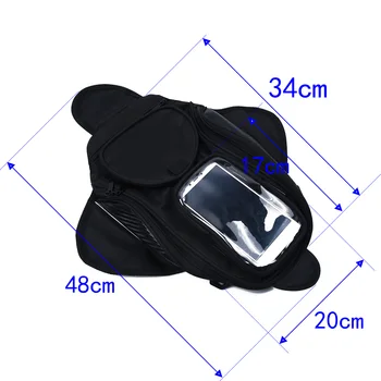 Oil Bag Fuel Black Oxford Fabric & Nylon Material Magnetic Motorcycle Motorbike 4 Pocket Outdoor Portable Universal Sale
Oil Bag Fuel Black Oxford Fabric & Nylon Material Magnetic Motorcycle Motorbike 4 Pocket Outdoor Portable Universal Sale