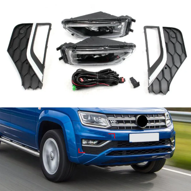 Fog Light Kit For Volkswagen Amarok 2016 2017 2018 12V 55W Car Headlight Halogen Bulb Daytime Running Light with Cover Switch
Fog Light Kit For Volkswagen Amarok 2016 2017 2018 12V 55W Car Headlight Halogen Bulb Daytime Running Light with Cover Switch