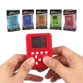 Classic Mini Game Machine Children's Handheld Retro Nostalgic Mini Game Console With Keychain Tetris Video Game For Gift
Classic Mini Game Machine Children's Handheld Retro Nostalgic Mini Game Console With Keychain Tetris Video Game For Gift