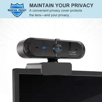 Webcam HD 1080P 30FPS 2MP Anti-Peep Auto Focus Computer USB Web Camera With Sound Absorption Microphone For PC Laptop Video call
Webcam HD 1080P 30FPS 2MP Anti-Peep Auto Focus Computer USB Web Camera With Sound Absorption Microphone For PC Laptop Video call