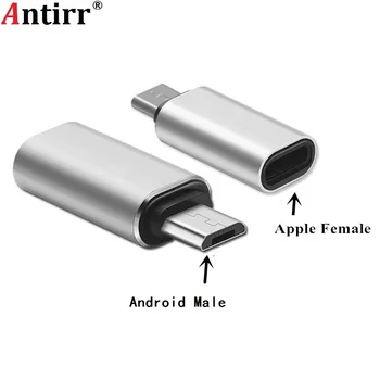 8Pin Female to Micro USB Male Adapter Android Phone Cable Fast Charging Connector for Iphone Cable to Android phone for Samsung
8Pin Female to Micro USB Male Adapter Android Phone Cable Fast Charging Connector for Iphone Cable to Android phone for Samsung