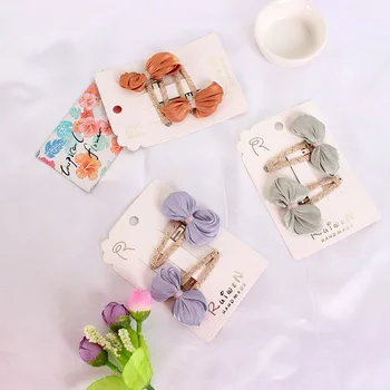 New Korean 2 Pcs/Set Sweet Candy Color Handmade Bowknot Hair Clips Girls Women Lady Hair Pins Hair Accessories Barrette
New Korean 2 Pcs/Set Sweet Candy Color Handmade Bowknot Hair Clips Girls Women Lady Hair Pins Hair Accessories Barrette