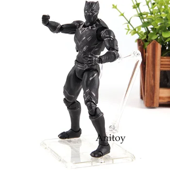 Marvel Captain America Civil War Hot Toys black Panther Movable PVC Panther Figure Action Collection Model Toys for Boy
Marvel Captain America Civil War Hot Toys black Panther Movable PVC Panther Figure Action Collection Model Toys for Boy