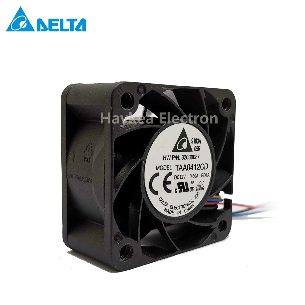 for Delta EFB0424VHD 4020 4CM 24V 0.14A Inverter Server Cooling Fan 