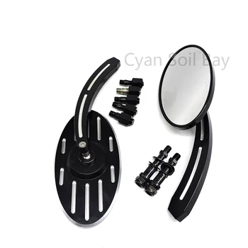 CNC Spherical mirror For harley Universal Motorcycle Rearview Mirrors Motorbike Scooter Side Mirrors 
CNC Spherical mirror For harley Universal Motorcycle Rearview Mirrors Motorbike Scooter Side Mirrors