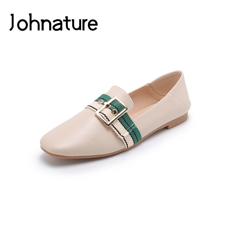 Johnature Women Shoes Casual Flats Slip-on Square Toe Solid Color Ladies Shoes 2019 New Autumn Buckle Shallow Woman Shoes
Johnature Women Shoes Casual Flats Slip-on Square Toe Solid Color Ladies Shoes 2019 New Autumn Buckle Shallow Woman Shoes
