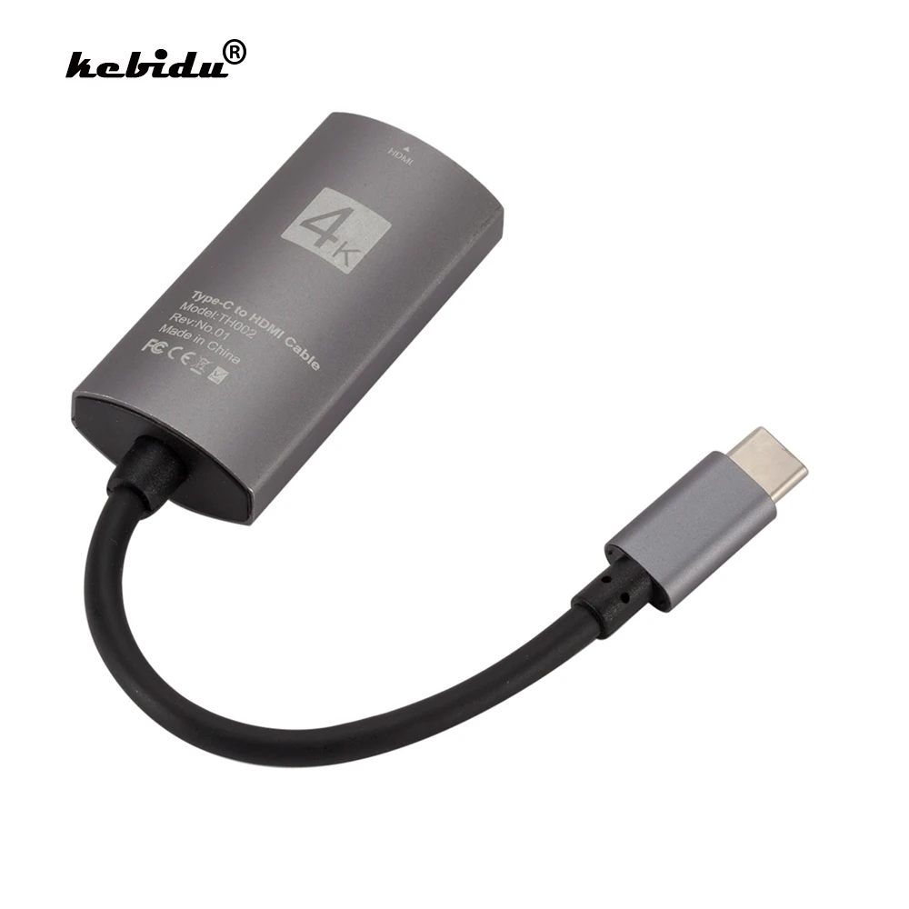 kebidu USB Type C to HDMI Converter 4K*2K USB C Type-C Adapter Cable for Samsung Galaxy S8 S9 Note 8 Macbook
kebidu USB Type C to HDMI Converter 4K*2K USB C Type-C Adapter Cable for Samsung Galaxy S8 S9 Note 8 Macbook