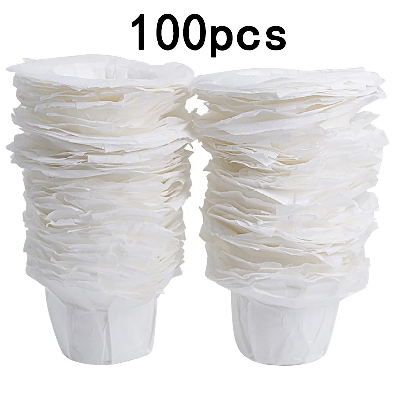 100 pcs Coffee Disposable Paper Filters + 2 pcs Reusable K Cup Coffee Filter Pods for Keurig machine permanent Recyclable
100 pcs Coffee Disposable Paper Filters + 2 pcs Reusable K Cup Coffee Filter Pods for Keurig machine permanent Recyclable