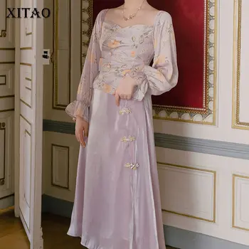XITAO Women High Waist Skirt Fashion Plus Size Vintage Chinese Style Oil Painting Style 2020 Spring Summer New Skirt DMY3722
XITAO Women High Waist Skirt Fashion Plus Size Vintage Chinese Style Oil Painting Style 2020 Spring Summer New Skirt DMY3722