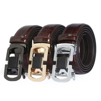 2020 New Style Youth Leather Belt Crocodile Pattern Trend Business Jeans with Stall Hot Sales Alloy Automatic Buckle Belt
2020 New Style Youth Leather Belt Crocodile Pattern Trend Business Jeans with Stall Hot Sales Alloy Automatic Buckle Belt
