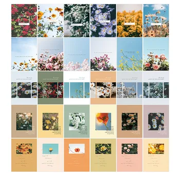 30 Sheets/Set Flower Travel Scenery Paper Postcard Greeting Card Birthday Letter Card Gift Card Message Card Stationery Gift
30 Sheets/Set Flower Travel Scenery Paper Postcard Greeting Card Birthday Letter Card Gift Card Message Card Stationery Gift