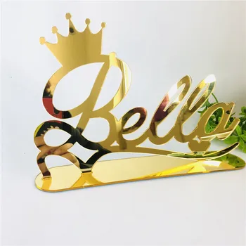 Crown Design Custom Acrylic Name Sign Baby Shower Happy Birthday Party Decoration Persoanlized Wedding Events Party Supplies
Crown Design Custom Acrylic Name Sign Baby Shower Happy Birthday Party Decoration Persoanlized Wedding Events Party Supplies