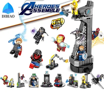 333pcs 8-in-1 new Legoing Avengers miniature building blocks Iron Man Spider-Man Brick Model Mini Assembly DIY Toys
333pcs 8-in-1 new Legoing Avengers miniature building blocks Iron Man Spider-Man Brick Model Mini Assembly DIY Toys