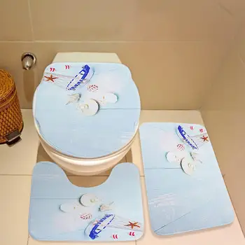 3pcs TPR Non Slip Bath Mat Toilet Lid Pad Water Absorption Carpet Wear-resistant Seat Cover Household Bathroom Supplies
3pcs TPR Non Slip Bath Mat Toilet Lid Pad Water Absorption Carpet Wear-resistant Seat Cover Household Bathroom Supplies