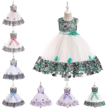 Girls Evening Princess Dress Kids Wedding Dresses Children Dinner Birthday Party Clothing Flower Costume Summer Floral Clothes
Girls Evening Princess Dress Kids Wedding Dresses Children Dinner Birthday Party Clothing Flower Costume Summer Floral Clothes