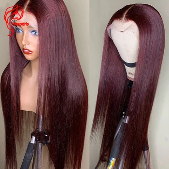 Hesperis 13X4 Lace Front Human Hair Wigs With Baby Hair Silk Straight Pre Plucked Hairline Wig Brazilian Remy Hair Burgundy 99J
Hesperis 13X4 Lace Front Human Hair Wigs With Baby Hair Silk Straight Pre Plucked Hairline Wig Brazilian Remy Hair Burgundy 99J