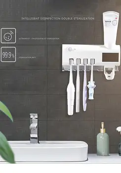 Toothbrush Sterilizer Ultraviolet Electric Toothbrush Sterilizer Wall Mount Toothbrush Storage Box Organizer Holder For Bathroom
Toothbrush Sterilizer Ultraviolet Electric Toothbrush Sterilizer Wall Mount Toothbrush Storage Box Organizer Holder For Bathroom