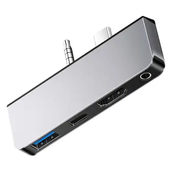 Chenyang HDMI & USB3.0 OTG & Audio 3.5mm & Power to Type-C USB-C Adapter for Surface Go
Chenyang HDMI & USB3.0 OTG & Audio 3.5mm & Power to Type-C USB-C Adapter for Surface Go